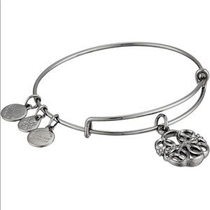 Alex and Ani Path of Life Bracelet Rafillian Silver